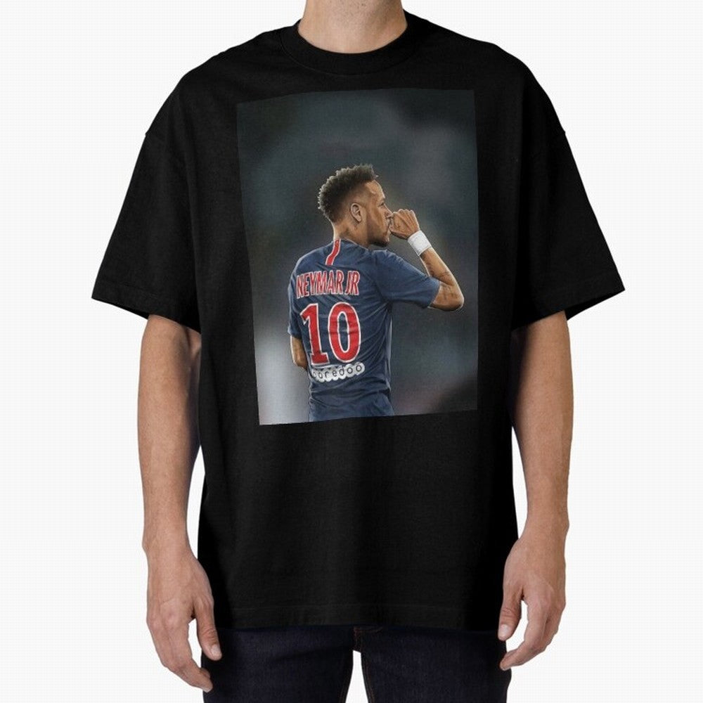 Neymar Watercolor Art Oversized T-Shirt Spotlight FIFA World Cup 2026 Group Stage with Haaland, Netherlands Energy, Retro Football Energy, Iconic Rivalries, Trophy Chase Drama and Stadium Atmosphere; Built for Supporters Chasing Trophy Dreams,