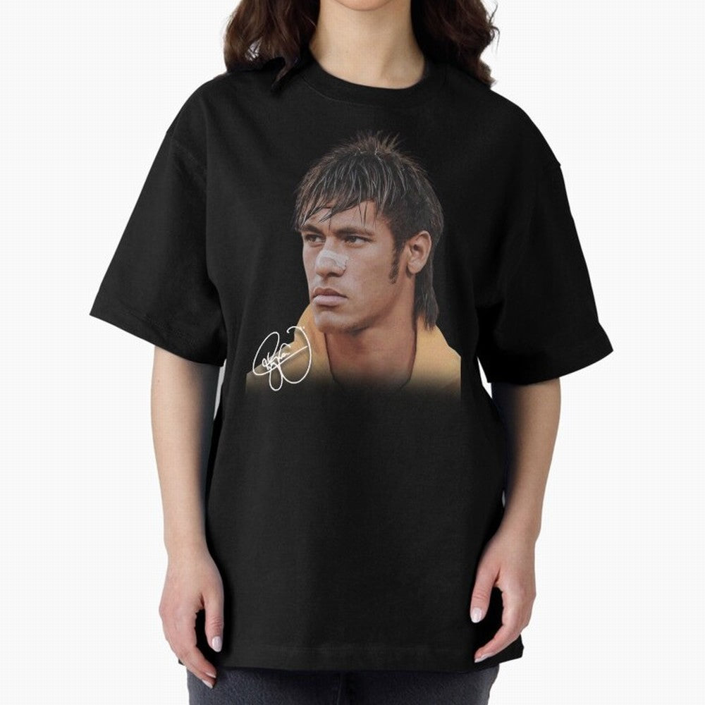 Young Neymar Jr T-Shirt | Big Face Young Neymar Classic T-Shirt Make Memories around FIFA World Cup 2026 USA Canada Mexico Capturing Messi, Neymar and Mbappe, Argentina, France and Brazil Energy, Global Supporter Spirit, Legendary Goals, National