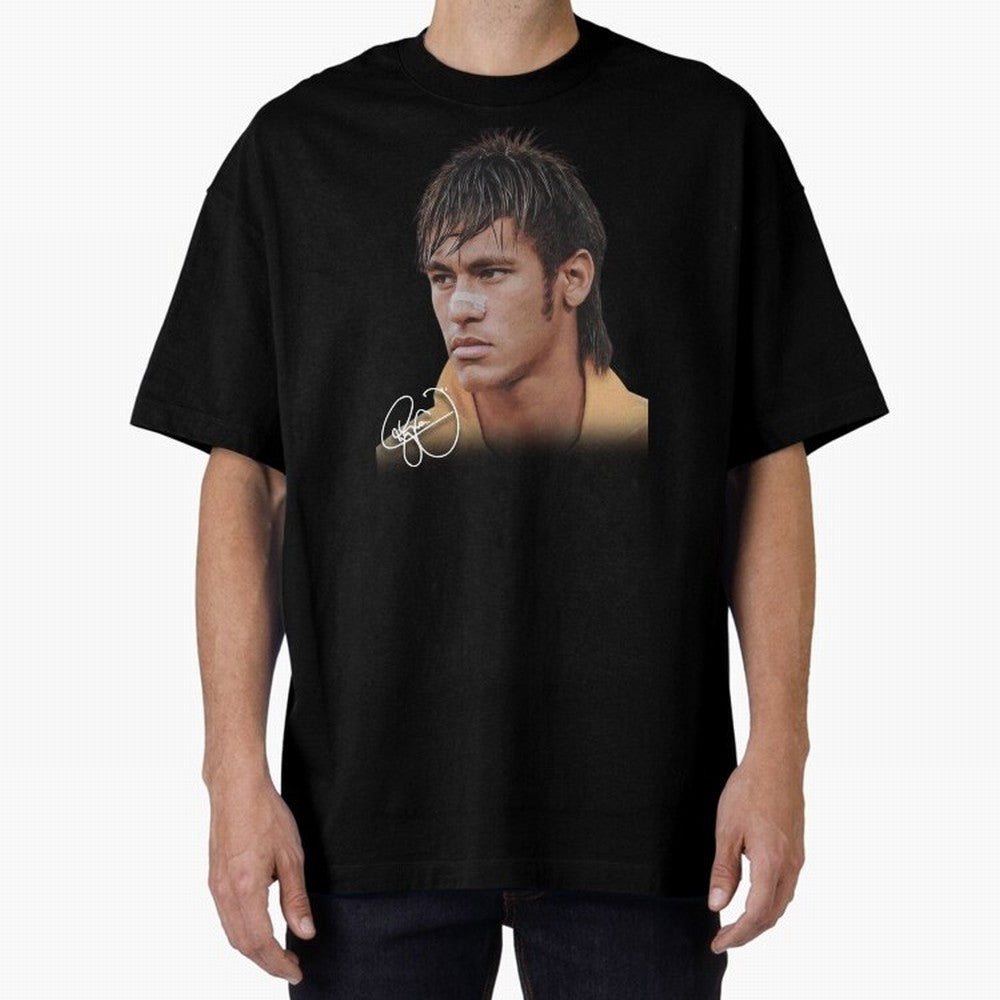 Young Neymar Jr T-Shirt | Big Face Young Neymar Classic T-Shirt Make Memories around FIFA World Cup 2026 USA Canada Mexico Capturing Messi, Neymar and Mbappe, Argentina, France and Brazil Energy, Global Supporter Spirit, Legendary Goals, National