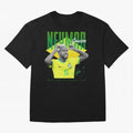 Neymar Jr. Oversized T-Shirt Back Your Heroes with FIFA World Cup 2026 for Fans of Haaland and Mbappe and Spain and Netherlands, Bringing Stadium Memories, Football Loyalty, International Chants and Championship Tradition; Great for Watch Parties,