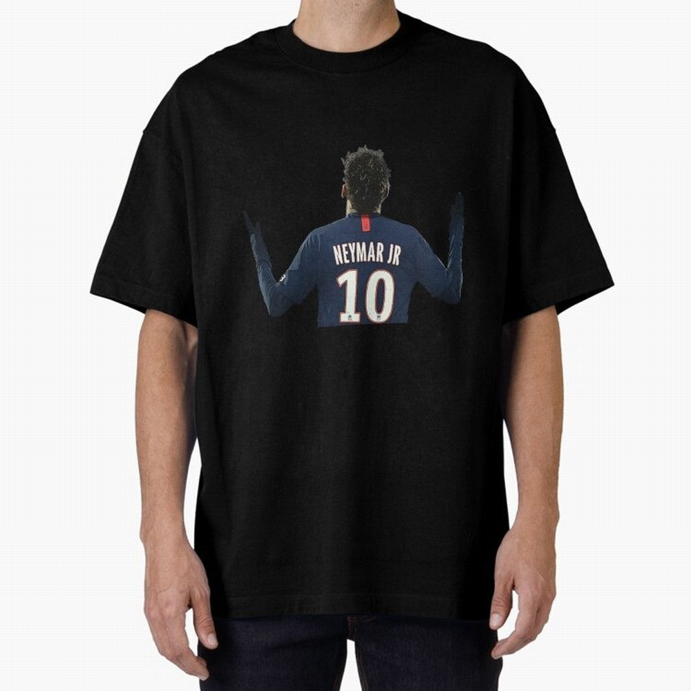 Neymar Jr Paris - 10 Oversized T-Shirt Honor the Beautiful Game during Match Day Hype around FIFA World Cup 2026 USA Canada Mexico, CR7, England and Germany, Soccer Culture, Superstar Moments, National Team Dreams and Competitive Fire; Great for