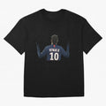 Neymar Jr Paris - 10 Oversized T-Shirt Honor the Beautiful Game during Match Day Hype around FIFA World Cup 2026 USA Canada Mexico, CR7, England and Germany, Soccer Culture, Superstar Moments, National Team Dreams and Competitive Fire; Great for