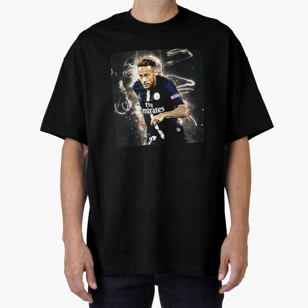 Neymar Run Oversized T-Shirt Represent Football Lovers during Match Day Hype around FIFA World Cup 2026 Group Stage, Neymar, Haaland and Cristiano Ronaldo, Netherlands, Football Festival Excitement, Trophy Ambitions, Country Rivalries and Star