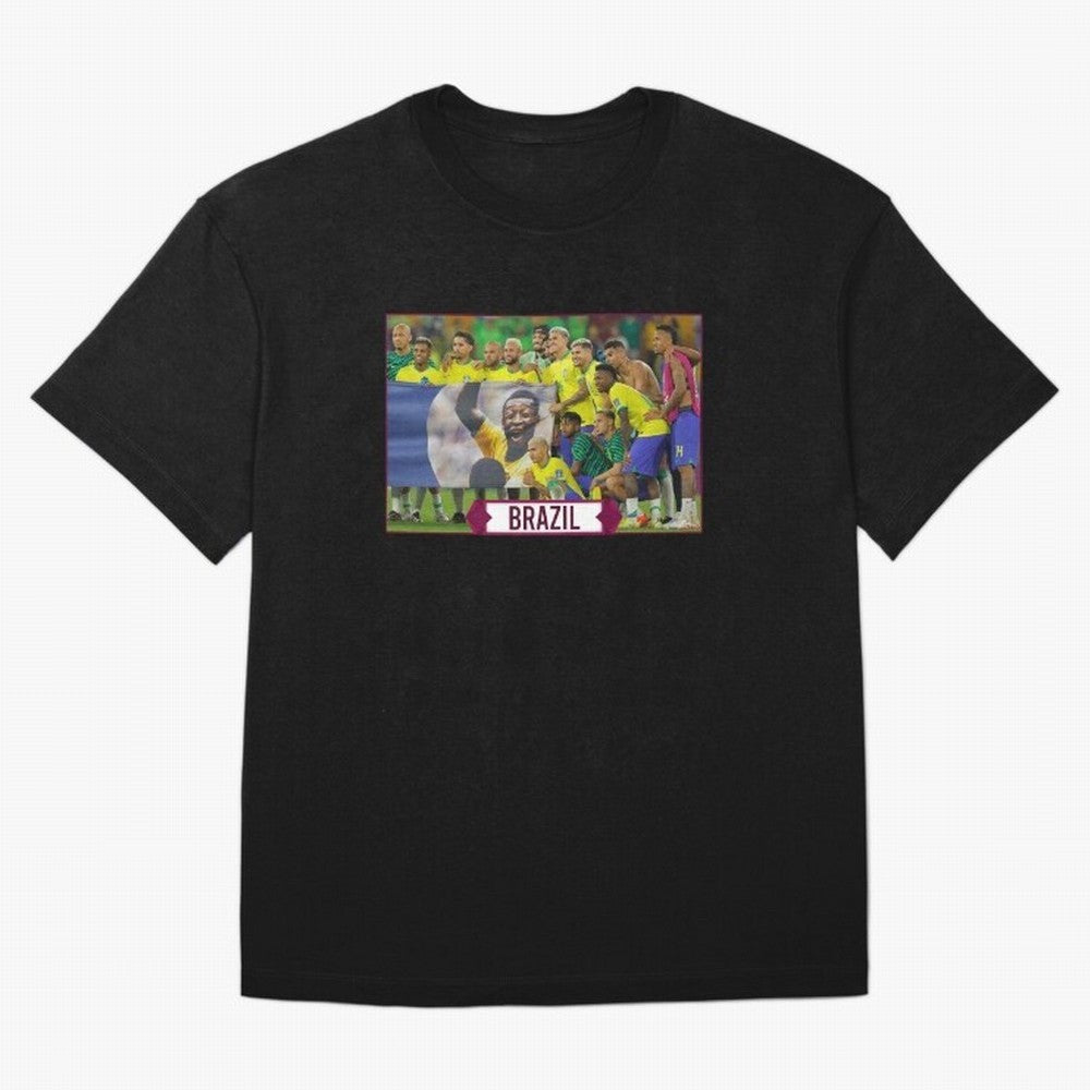 Brazil World Cup Classic T-Shirt Bring a Champion Mindset to the FIFA World Cup 2026 Journey through Haaland and Mbappe Highlights, England Pride, Stadium Chants, National Pride, Trophy Dreams and Unforgettable Football Memories; Perfect for People