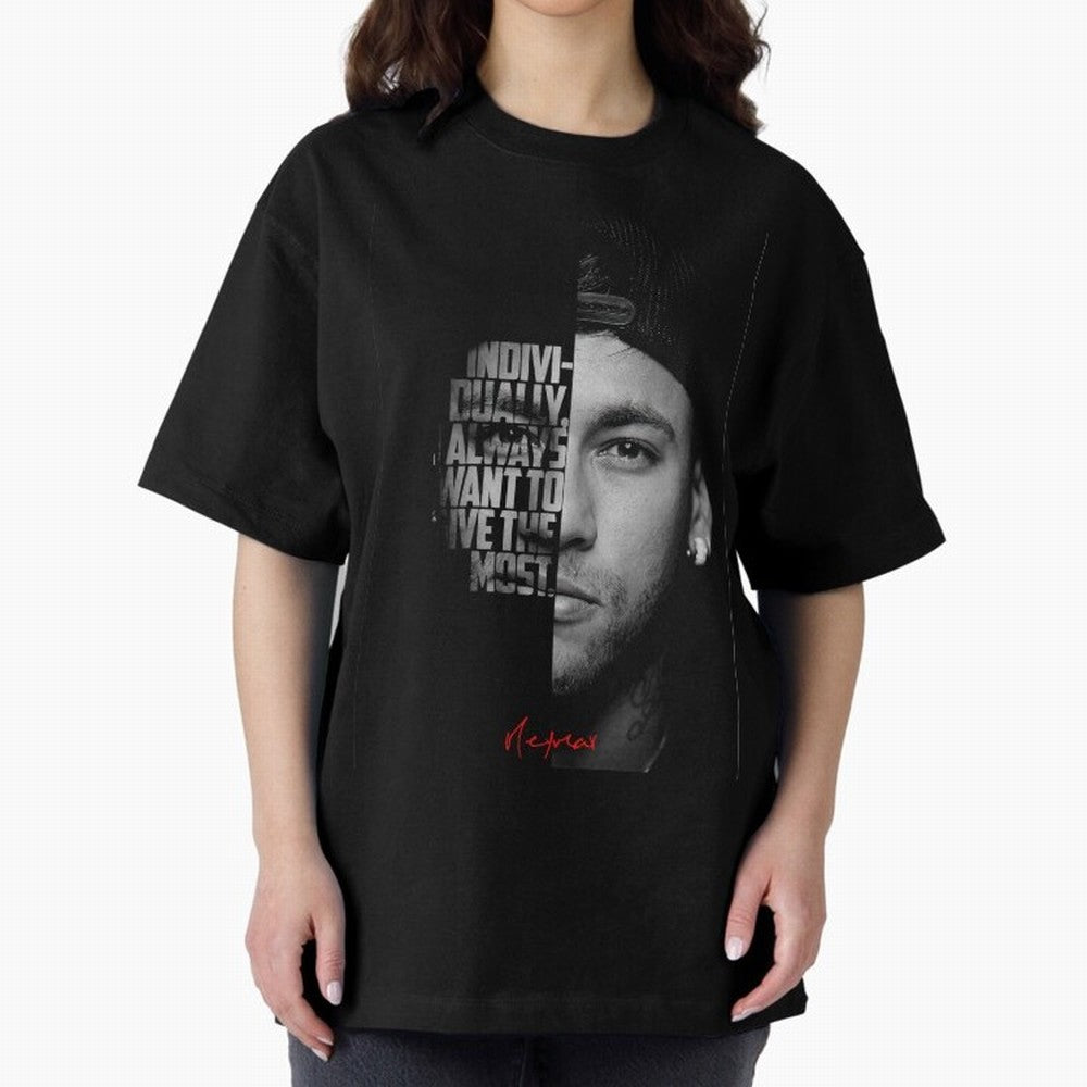 Black and white Neymar Jr quote. Classic T-Shirt Show Match Day Excitement for FIFA World Cup 2026 for Fans of Cristiano Ronaldo, Haaland and CR7 and Brazil, Bringing Tournament Hype, Historic Matchups, Family Viewing Parties and Global Sports