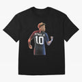 Neymar Art Classic T-Shirt Fuel Match Day Hype around FIFA World Cup 2026, Messi, CR7 and Mbappe, Germany, Fan Favorite Moments, National Team Passion, Big Match Drama and Soccer History; Made for Die Hard Supporters, Soccer Lovers, Game Day Photos