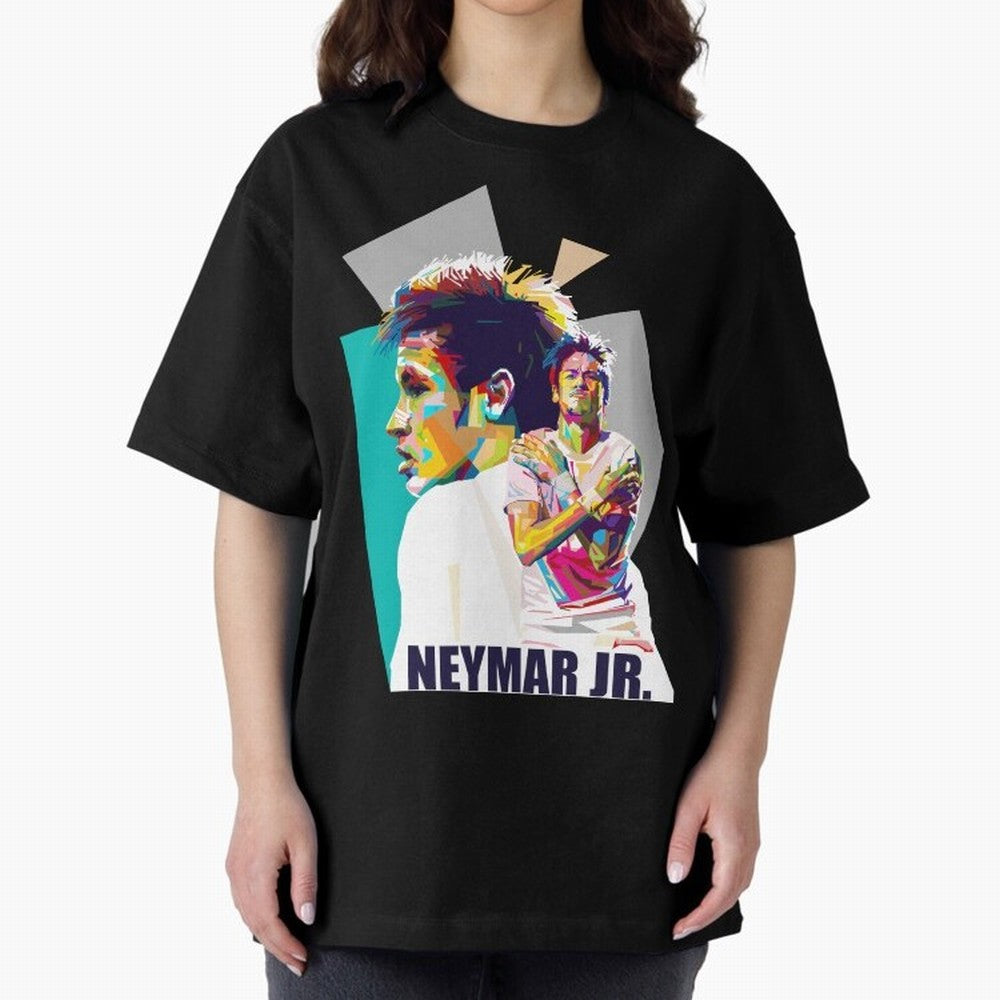Young Neymar WPAP art Classic T-Shirt Relive the Noise and Pride of FIFA World Cup 2026 Group Stage Centered on Messi, CR7 and Mbappe, Germany Energy, Football Festival Excitement, Trophy Ambitions, Country Rivalries and Star Player Buzz; Created