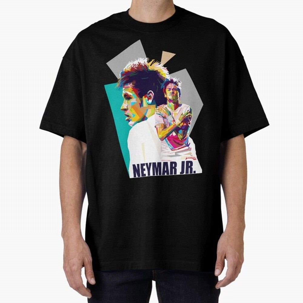 Young Neymar WPAP art Classic T-Shirt Relive the Noise and Pride of FIFA World Cup 2026 Group Stage Centered on Messi, CR7 and Mbappe, Germany Energy, Football Festival Excitement, Trophy Ambitions, Country Rivalries and Star Player Buzz; Created