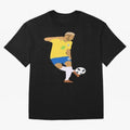 Neymar Brazil Football Control Skills Classic T-Shirt Capture Stadium Memories from FIFA World Cup 2026 USA Canada Mexico Spirit, with Portugal, Spain and Germany, CR7 and Messi, Sports Nostalgia, International Competition, Famous Players and