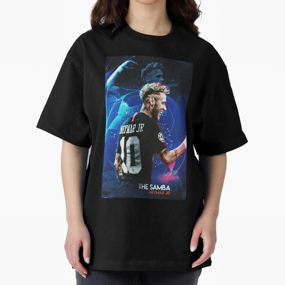 Neymar Junior | Perfect Gift #w44 Oversized T-Shirt Feel the Roar of FIFA World Cup 2026 Spirit, Centered on France, Neymar, Vintage Soccer Flavor, Modern Football Stars, National Flags and Final Night Emotion; Ideal for Football Dads, Football