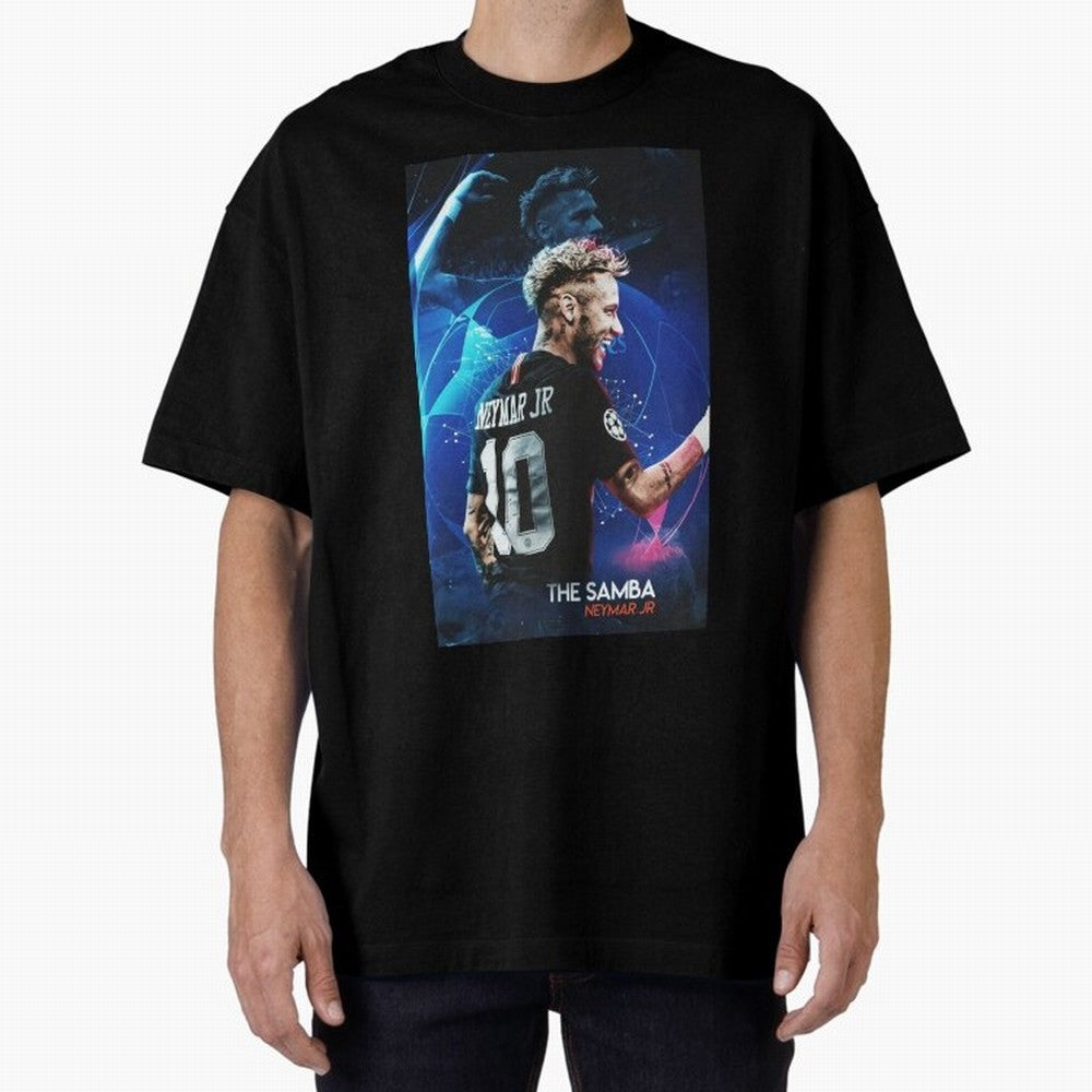 Neymar Junior | Perfect Gift #w44 Oversized T-Shirt Feel the Roar of FIFA World Cup 2026 Spirit, Centered on France, Neymar, Vintage Soccer Flavor, Modern Football Stars, National Flags and Final Night Emotion; Ideal for Football Dads, Football