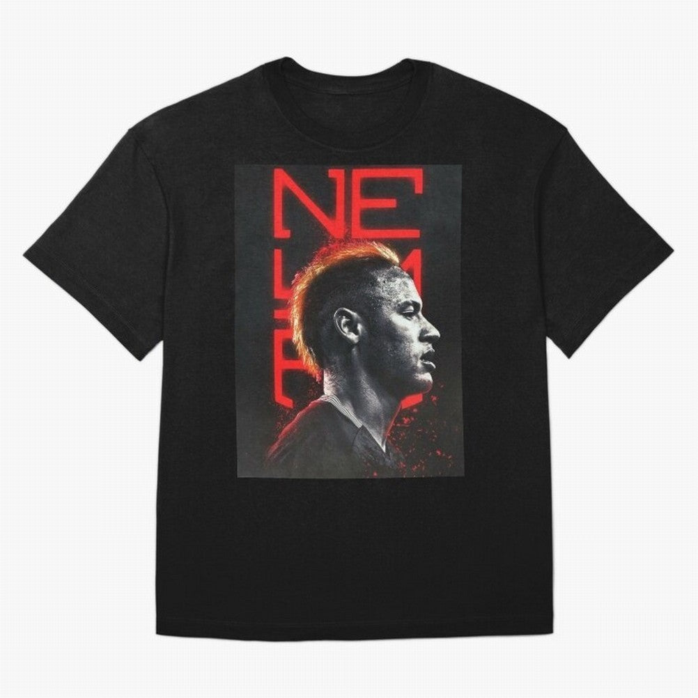 Black Wallpaper Neymar Classic T-Shirt Bring Home FIFA World Cup 2026 for Fans of Cristiano Ronaldo, Haaland and CR7 and France and Portugal, Bringing Retro Football Energy, Iconic Rivalries, Trophy Chase Drama and Stadium Atmosphere; Ideal for