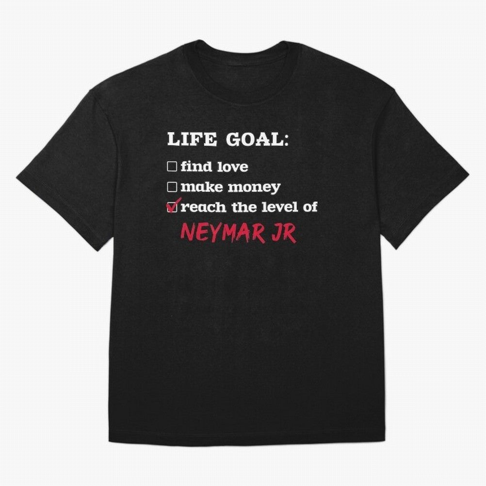 Life goal Neymar Jr Classic T-Shirt Cheer for FIFA World Cup 2026 USA Canada Mexico for Fans of Messi, Neymar and Mbappe and Spain, Bringing Stadium Chants, National Pride, Trophy Dreams and Unforgettable Football Memories; Created for Match Day