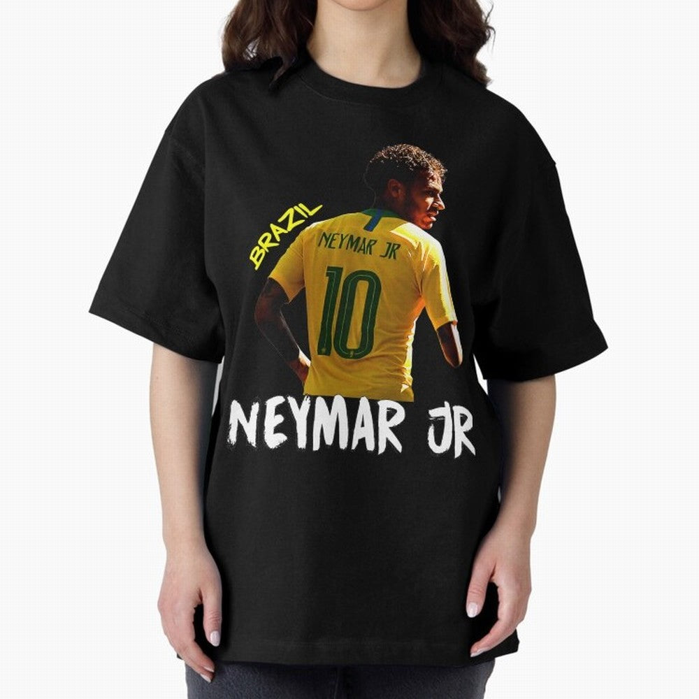 Brazil Neymar Selecao Oversized T-Shirt Celebrate Global Passion for FIFA World Cup 2026 Spirit, Filled with Brazil, Neymar, Stadium Memories, Football Loyalty, International Chants and Championship Tradition; Made for Die Hard Supporters, Soccer