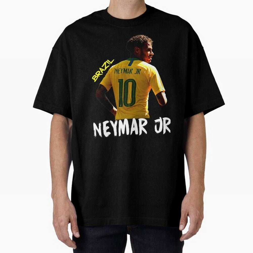 Brazil Neymar Selecao Oversized T-Shirt Celebrate Global Passion for FIFA World Cup 2026 Spirit, Filled with Brazil, Neymar, Stadium Memories, Football Loyalty, International Chants and Championship Tradition; Made for Die Hard Supporters, Soccer