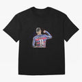 Neymar Oversized T-Shirt Honor Match Day Hype around FIFA World Cup 2026, Haaland and Mbappe, France, Sports Nostalgia, International Competition, Famous Players and Unforgettable Victories; Perfect for Fans, Collectors, Family Gatherings, Watch