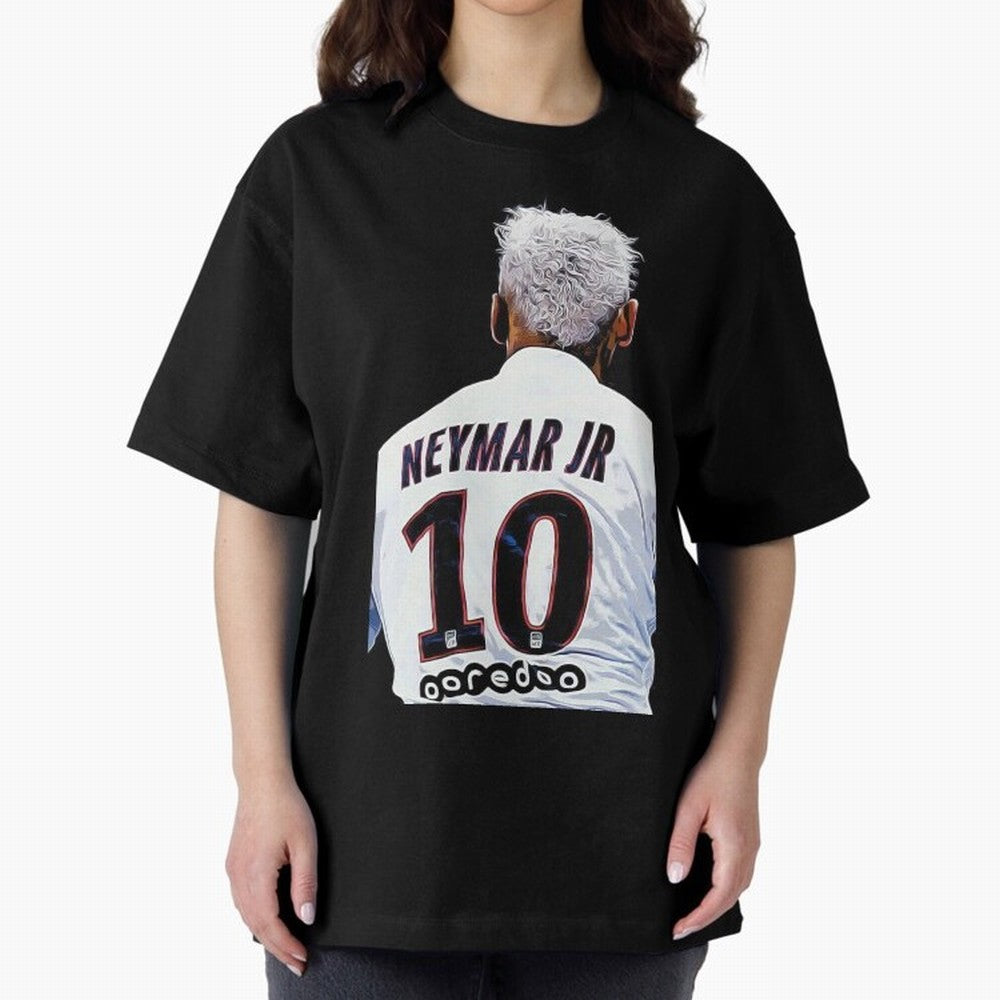 njr Oversized T-Shirt Celebrate Fan Culture around the FIFA World Cup 2026 Journey through Cristiano Ronaldo Highlights, France and Portugal Pride, Championship Spirit, Famous Goals, Roaring Crowds and International Football Unity; Ideal for