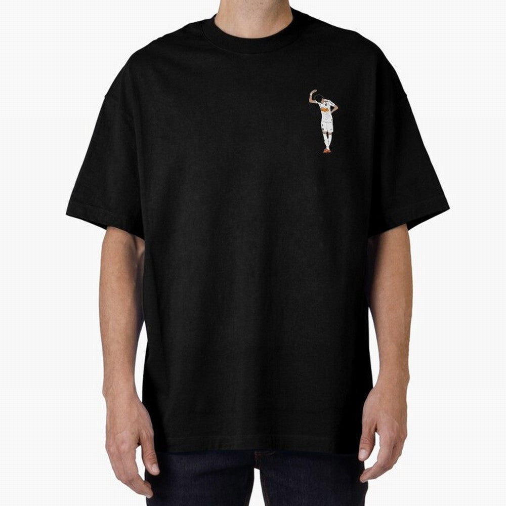 Neymar Jr in Santos Classic T-Shirt Celebrate Fan Culture around Match Day Hype around FIFA World Cup 2026, Mbappe, England, France and Netherlands, Supporter Pride, Iconic Celebrations, Legendary Names and Global Match Day Energy; Created for