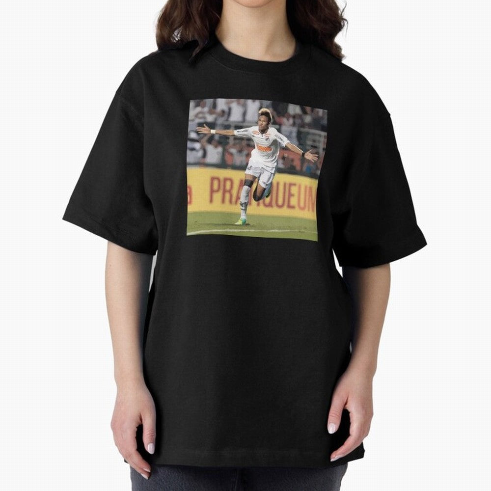 Neymar of Santos celebrating Classic T-Shirt Carry the Colors and Pride of the FIFA World Cup 2026 USA Canada Mexico Journey through Messi Highlights, England Pride, Match Day Excitement, Supporter Culture, Golden Goals and Global Football Passion;
