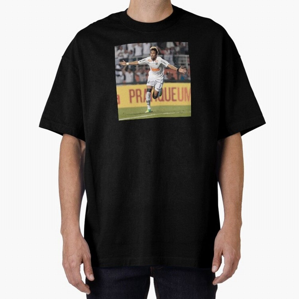 Neymar of Santos celebrating Classic T-Shirt Carry the Colors and Pride of the FIFA World Cup 2026 USA Canada Mexico Journey through Messi Highlights, England Pride, Match Day Excitement, Supporter Culture, Golden Goals and Global Football Passion;