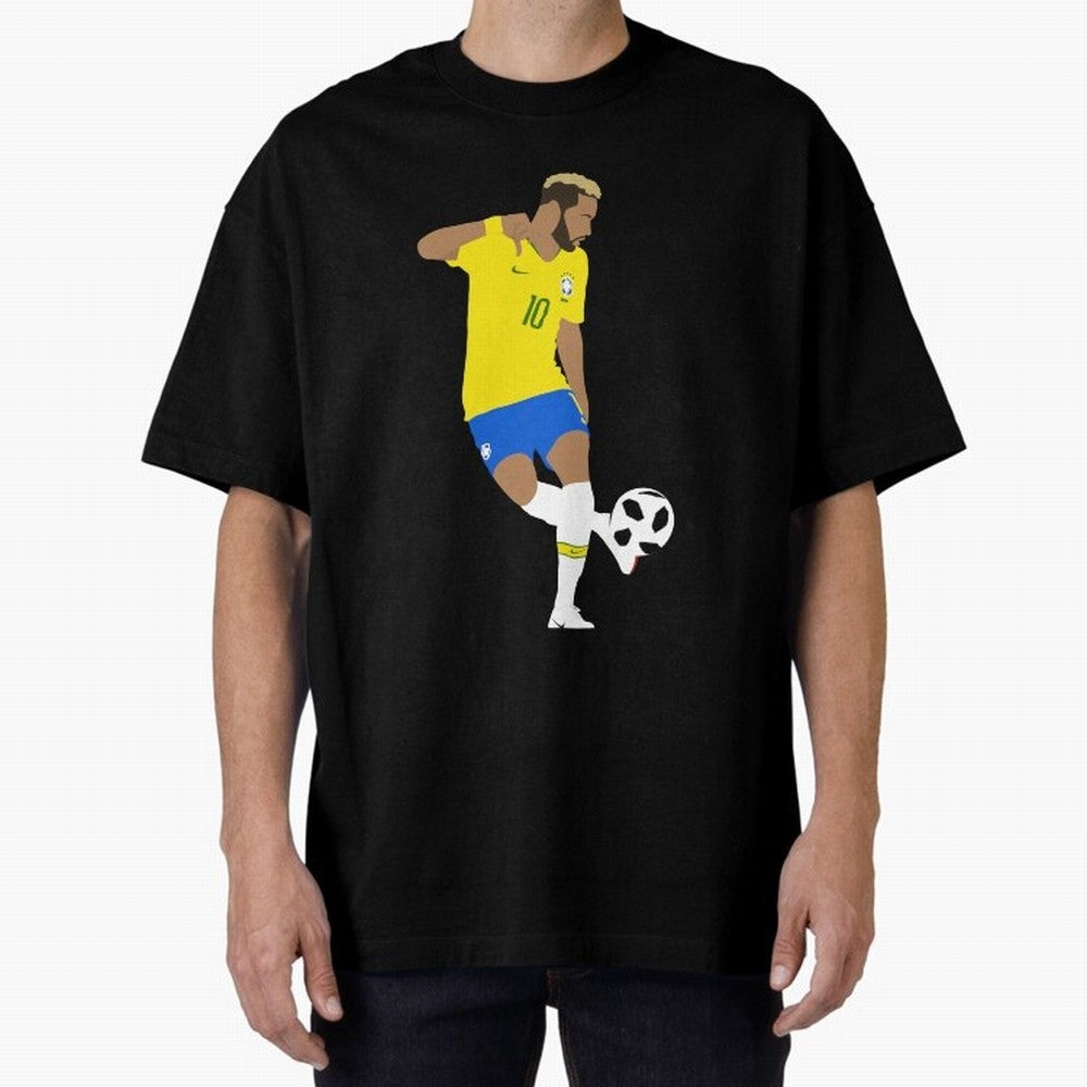 Neymar Jr minimalist design Classic T-Shirt Celebrate Fan Culture around Global Football Passion for FIFA World Cup 2026 USA Canada Mexico, Capturing Neymar, Haaland and Cristiano Ronaldo, Brazil, Sports Nostalgia, International Competition, Famous