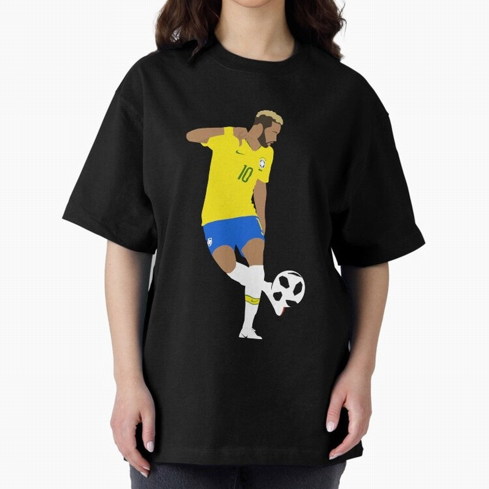Neymar Jr minimalist design Classic T-Shirt Celebrate Fan Culture around Global Football Passion for FIFA World Cup 2026 USA Canada Mexico, Capturing Neymar, Haaland and Cristiano Ronaldo, Brazil, Sports Nostalgia, International Competition, Famous
