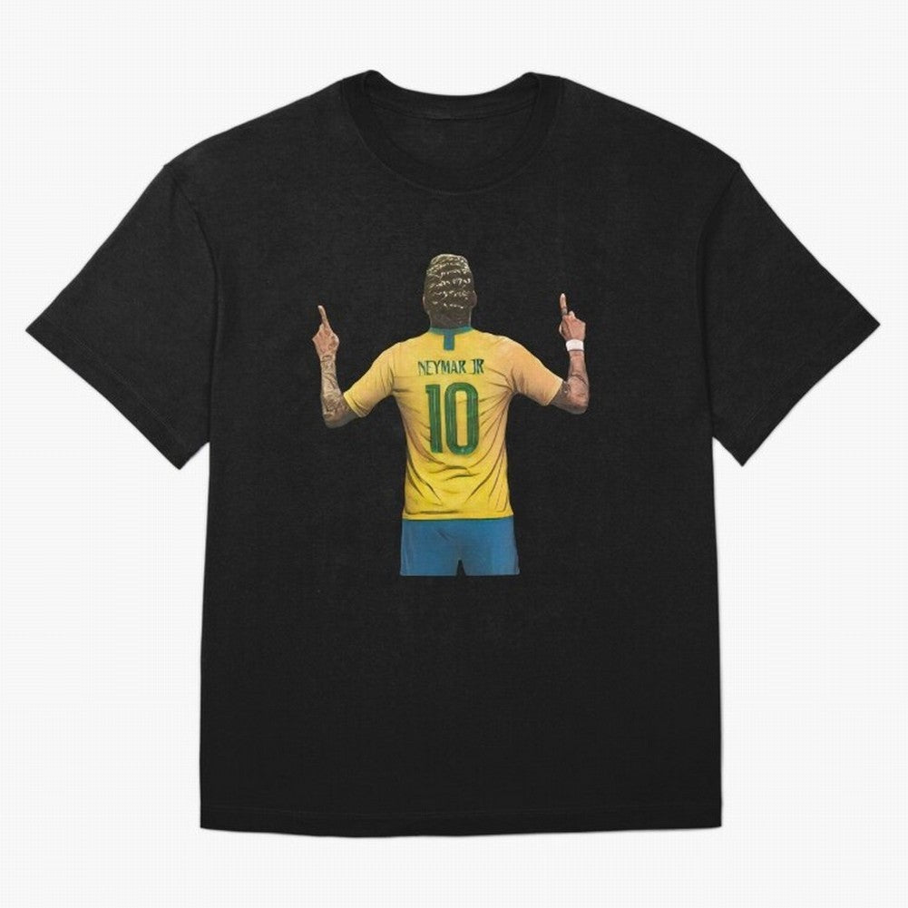 neymar jr Oversized T-Shirt Carry National Pride through Match Day Hype around FIFA World Cup 2026 USA Canada Mexico, Cristiano Ronaldo, Haaland and CR7, England, Retro Football Energy, Iconic Rivalries, Trophy Chase Drama and Stadium Atmosphere;