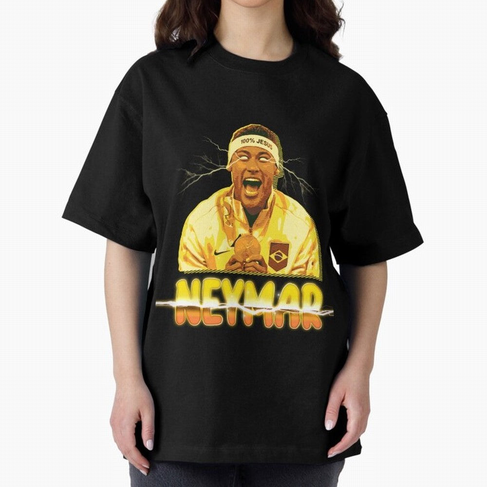 Neymar Jr Art Classic T-Shirt Celebrate Rivalries and Pride in FIFA World Cup 2026 Group Stage Spirit, Centered on France, Messi, CR7 and Mbappe, Global Supporter Spirit, Legendary Goals, National Colors and Tournament Celebration; Perfect for