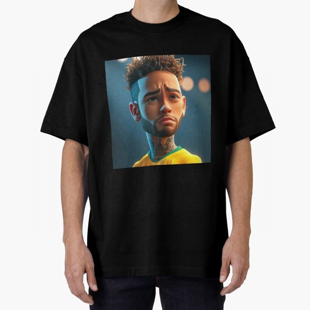 Neymar Jr cartoon picture Classic T-Shirt Bring Champion Energy into FIFA World Cup 2026 Group Stage Connected to Mbappe and Neymar, Portugal, Spain and Germany Energy, Supporter Pride, Iconic Celebrations, Legendary Names and Global Match Day