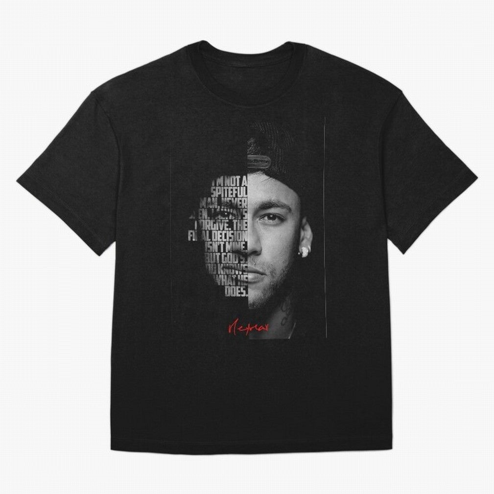 Black and white Neymar Jr quote. Classic T-Shirt Bring a Champion Mindset to the FIFA World Cup 2026 Group Stage Journey through CR7 Highlights, Portugal Pride, Football History, Final Match Energy, Crowd Noise and Once in a Lifetime Moments; Ideal