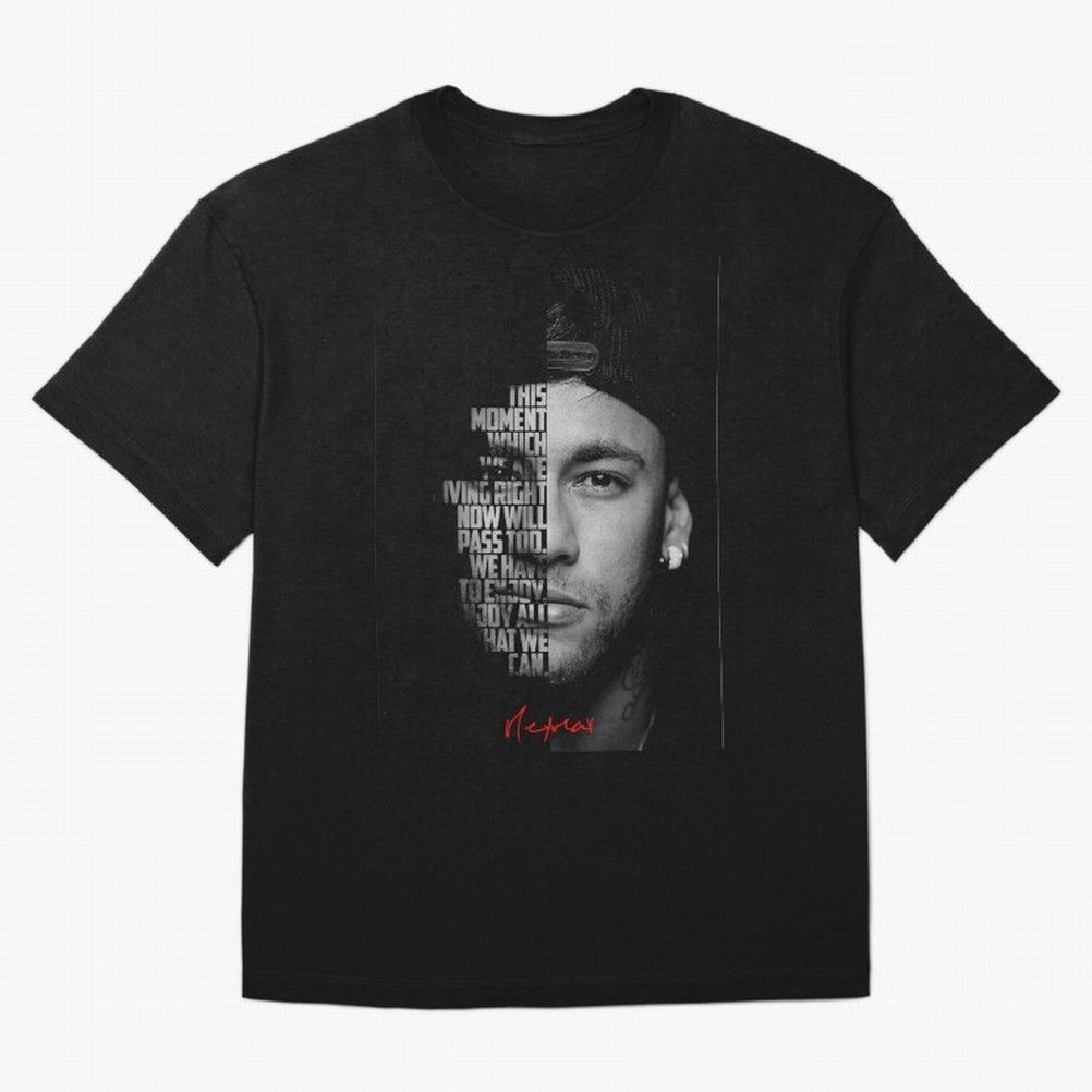 Black and white Neymar Jr quote. Classic T-Shirt Carry the Dream of the FIFA World Cup 2026 USA Canada Mexico Journey through Cristiano Ronaldo Highlights, Spain Pride, Stadium Chants, National Pride, Trophy Dreams and Unforgettable Football