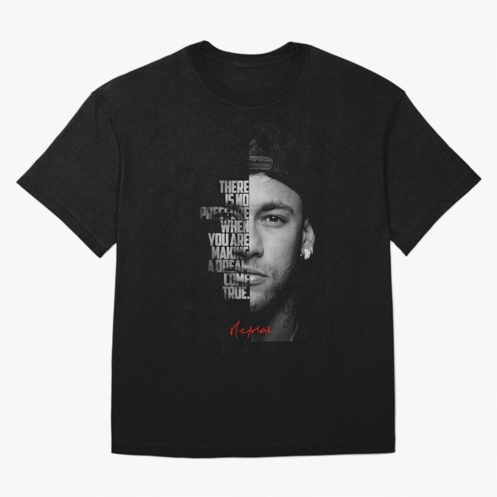 Black and white Neymar Jr quote. Classic T-Shirt Feel International Energy from the FIFA World Cup 2026 Journey through Messi, Neymar and Mbappe Highlights, France Pride, Goal Celebration Energy, Supporter Heritage, Football Icons and Worldwide