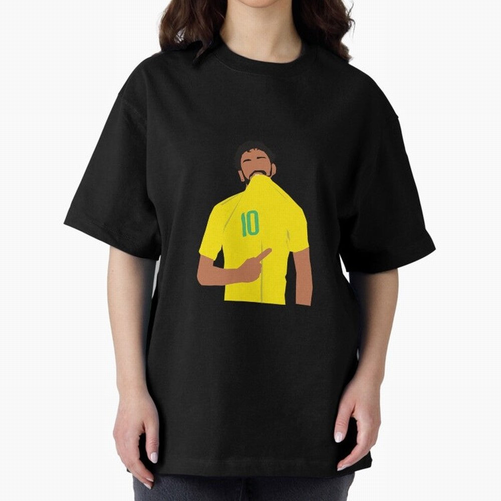 Neymar Jr Oversized T-Shirt Treasure the FIFA World Cup 2026 Group Stage Journey through CR7 Highlights, England Pride, Football History, Final Match Energy, Crowd Noise and Once in a Lifetime Moments; Ideal for Passionate Fans Who Love Underdog