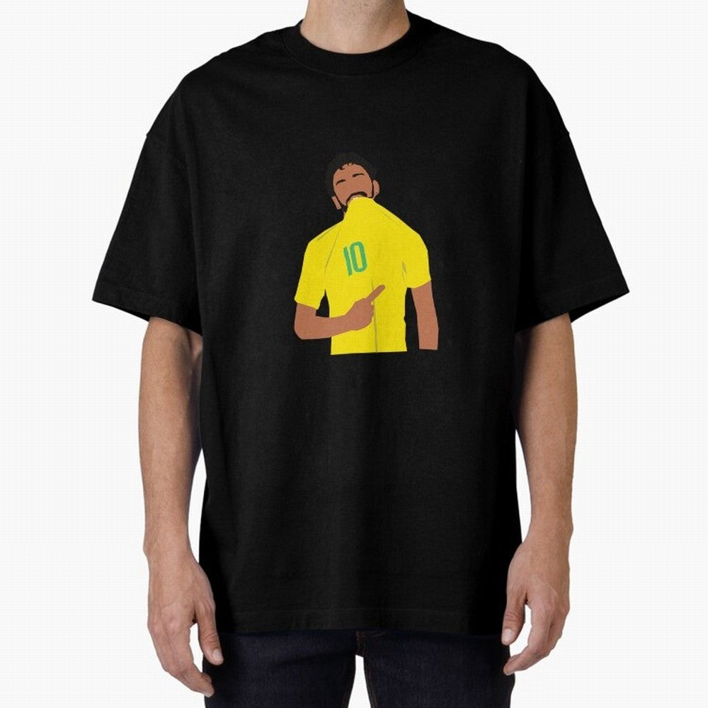 Neymar Jr Oversized T-Shirt Treasure the FIFA World Cup 2026 Group Stage Journey through CR7 Highlights, England Pride, Football History, Final Match Energy, Crowd Noise and Once in a Lifetime Moments; Ideal for Passionate Fans Who Love Underdog
