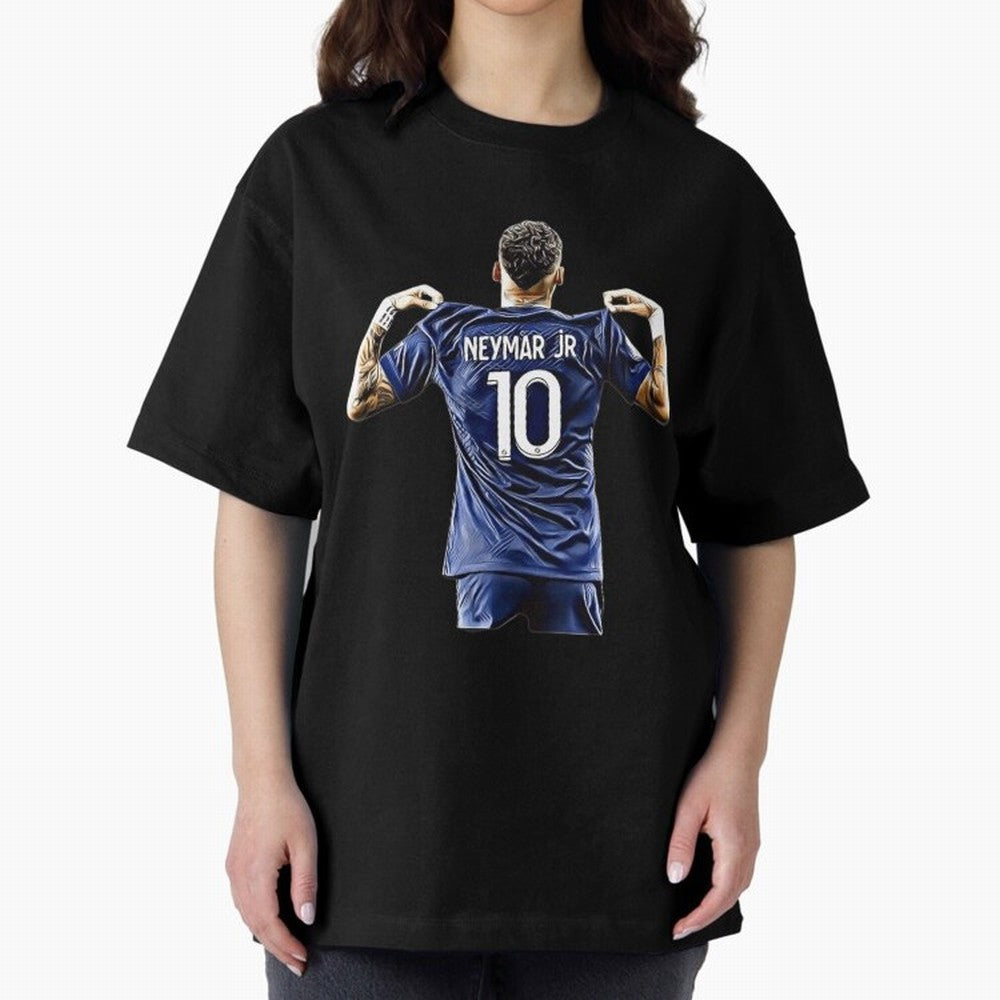 Neymar Jersey Number Classic T-Shirt Celebrate the Road through Global Football Passion for FIFA World Cup 2026 Group Stage, Inspired by Messi and Cristiano Ronaldo, Brazil, Portugal and Argentina, Vintage Soccer Flavor, Modern Football Stars,