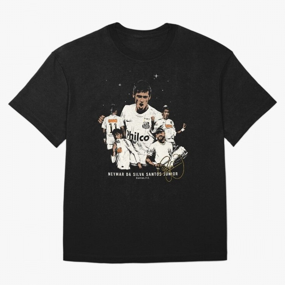 Neymar Illustration Classic T-Shirt Celebrate the Stars of FIFA World Cup 2026 Celebrating Messi, Spain Energy, Supporter Pride, Iconic Celebrations, Legendary Names and Global Match Day Energy; Made for Collectors Who Enjoy Iconic Players, Country