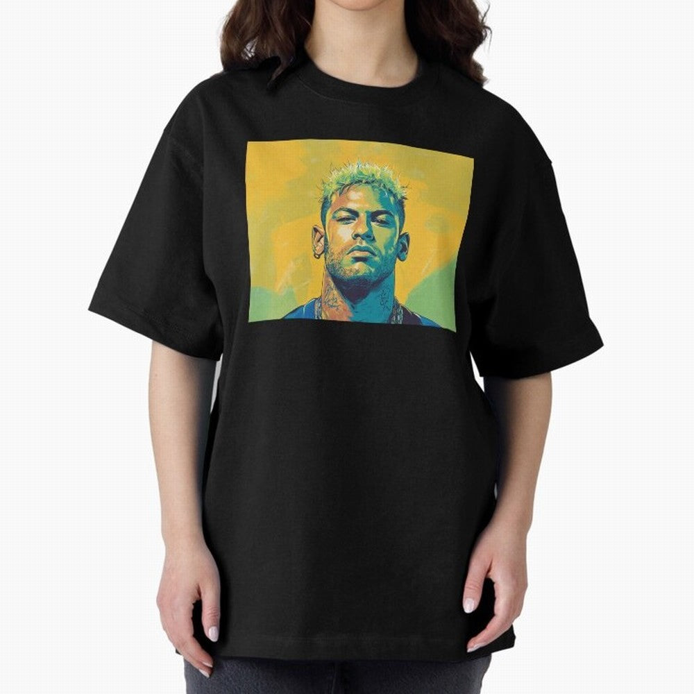 Neymar Brazil Captain Classic T-Shirt Celebrate the Stars of Global Football Passion for FIFA World Cup 2026, Connected to Haaland, Argentina, France and Brazil, Football Festival Excitement, Trophy Ambitions, Country Rivalries and Star Player