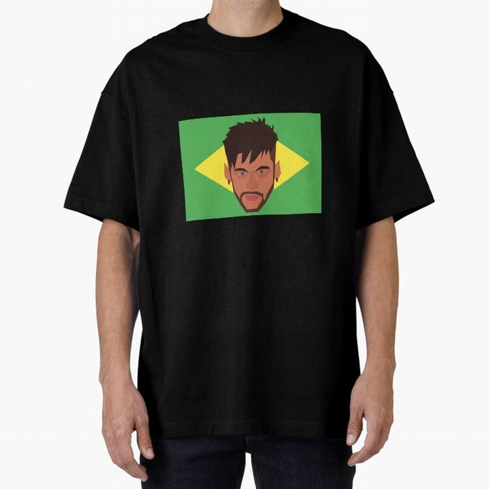 Neymar Jr - Brazil World Cup Classic T-Shirt Follow the Final Road of FIFA World Cup 2026 with CR7, Argentina, France and Brazil Energy, Classic Soccer Heritage, Championship Pressure, Fan Loyalty and International Pride; Great for Watch Parties,