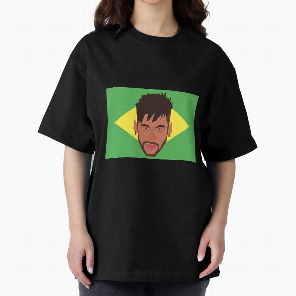 Neymar Jr - Brazil World Cup Classic T-Shirt Follow the Final Road of FIFA World Cup 2026 with CR7, Argentina, France and Brazil Energy, Classic Soccer Heritage, Championship Pressure, Fan Loyalty and International Pride; Great for Watch Parties,