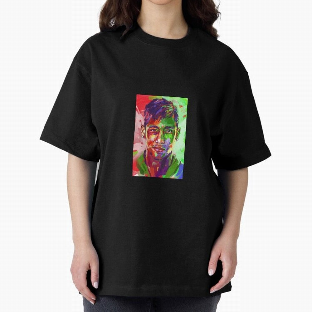 Neymar JR Oversized T-Shirt Represent the Passion of FIFA World Cup 2026 Group Stage Featuring Mbappe and Neymar, Portugal Energy, Retro Football Energy, Iconic Rivalries, Trophy Chase Drama and Stadium Atmosphere; Made for Collectors Who Enjoy