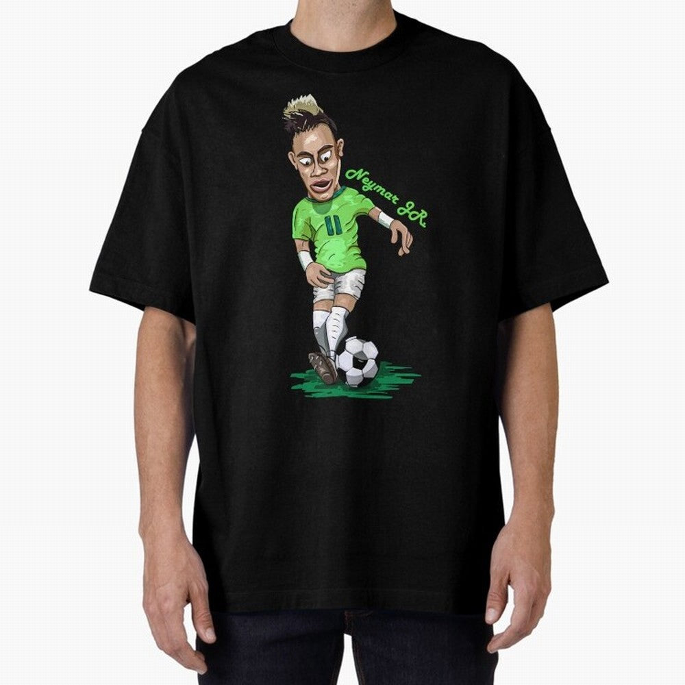 Neymar Junior - Design #n14 Classic T-Shirt Stand Proud for FIFA World Cup 2026 Group Stage Connected to Messi and Cristiano Ronaldo, France and Portugal Energy, Vintage Soccer Flavor, Modern Football Stars, National Flags and Final Night Emotion;