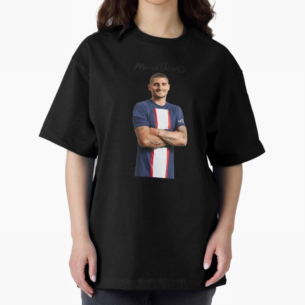 Marco Verratti Classic T-Shirt Join Global Football Passion for FIFA World Cup 2026 Group Stage, Driven by Haaland and Mbappe, Argentina, France and Brazil, Tournament Hype, Historic Matchups, Family Viewing Parties and Global Sports Pride; Ideal