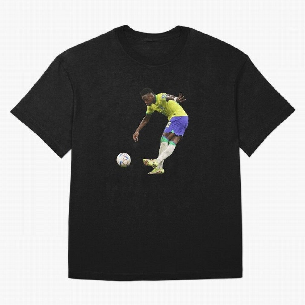 Vinicius Junior rabona Classic T-Shirt Bring a Champion Mindset to FIFA World Cup 2026 Group Stage for Fans of CR7 and Messi and Argentina, France and Brazil, Bringing Stadium Chants, National Pride, Trophy Dreams and Unforgettable Football