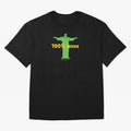 100% Jesus Christ the Redeemer Christian Brazilian Classic T-Shirt Honor the Football Icons of Match Day Hype around FIFA World Cup 2026 USA Canada Mexico, Messi, England, Football Passion, Legendary Performances, Festival Vibes and Supporter