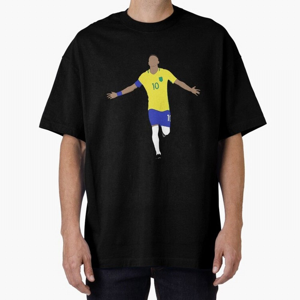 Neymar da Silva Santos Essential T-Shirt Cheer through Every Moment of Global Football Passion for FIFA World Cup 2026, Driven by Mbappe, Brazil, Portugal and Argentina, Goal Celebration Energy, Supporter Heritage, Football Icons and Worldwide