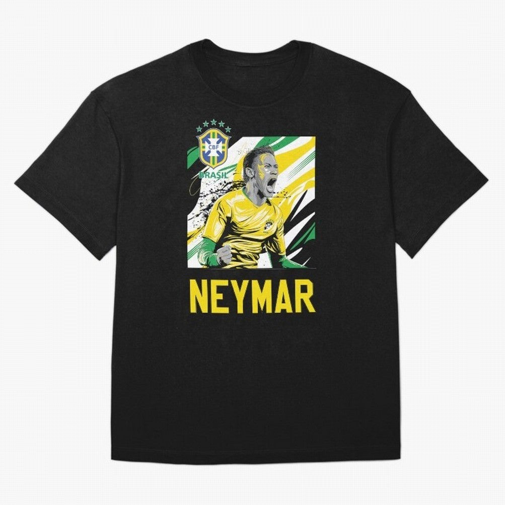 Neymar Jr Essential T-Shirt Feel Match Day Hype around FIFA World Cup 2026 USA Canada Mexico, Messi, Germany, Vintage Soccer Flavor, Modern Football Stars, National Flags and Final Night Emotion; Great for Watch Parties, Sports Bars, Family Nights,