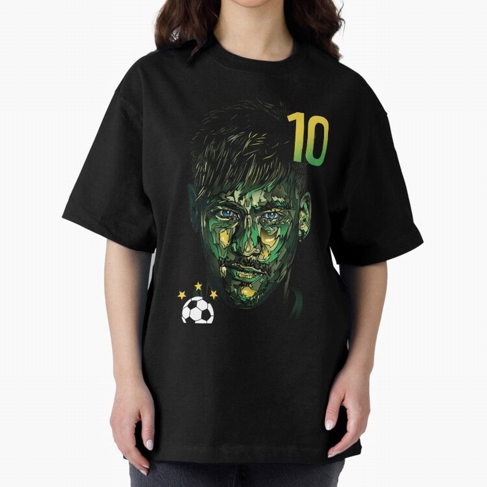 Neymar Jr. Oversized T-Shirt Feel the Heartbeat of FIFA World Cup 2026 Group Stage Spirit, with England, France and Netherlands, Messi, CR7 and Mbappe, Football History, Final Match Energy, Crowd Noise and Once in a Lifetime Moments; Great for