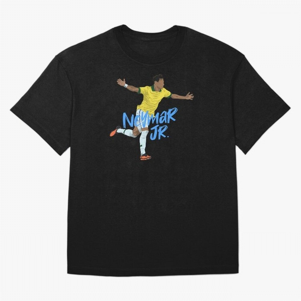 Neymar Jr. Classic T-Shirt Celebrate Supporters United by FIFA World Cup 2026 USA Canada Mexico Spirit, Filled with Brazil, Portugal and Argentina, Mbappe, Supporter Pride, Iconic Celebrations, Legendary Names and Global Match Day Energy; Ideal for