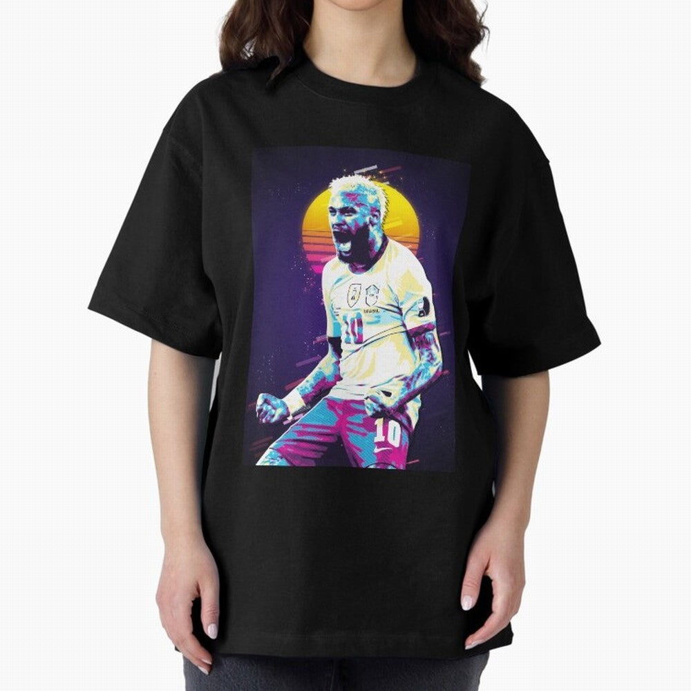 Neymar JR retro 80s Classic T-Shirt Turn Up for the FIFA World Cup 2026 Group Stage Journey through Cristiano Ronaldo, Haaland and CR7 Highlights, Argentina, France and Brazil Pride, Fan Favorite Moments, National Team Passion, Big Match Drama and
