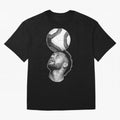 Neymar Jr. ¨C The Art of Balance Oversized T-Shirt Support Match Day Hype around FIFA World Cup 2026 USA Canada Mexico, Messi, France and Portugal, Champion Mindset, Group Stage Buzz, Knockout Tension and Passionate Fan Culture; Ideal for Football
